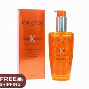 Kerastase Discipline Oleo-Relax Advanced Hair Oil 3.4 oz free shipping